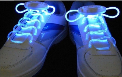 Шнурки светящиеся Disco LED ― "Vgik - Вжик, магазин полезных вещей."