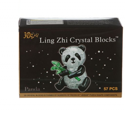 Сrystal puzzle 3D. 3Д пазл кристалл панда ― "Vgik - Вжик, магазин полезных вещей."
