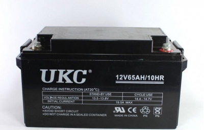 Аккумулятор Battery gel.  12V 65A ― "Vgik - Вжик, магазин полезных вещей."