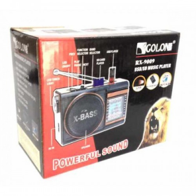 Радиоприемник Golon RX-9009 ― "Vgik - Вжик, магазин полезных вещей."