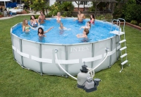 Intex 28334 Интекс Каркасный бассейн Ultra Frame Pools (549 см х 132 см)