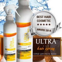 Ultra Hair System спрей активатор роста. Средство для роста волос