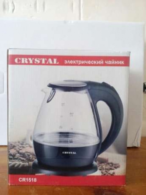 Электрический чайник CR-1518 1,5 Л Crystal ― "Vgik - Вжик, магазин полезных вещей."