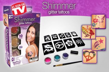 Блеск татуировки Shimmer Glitter Tattoos