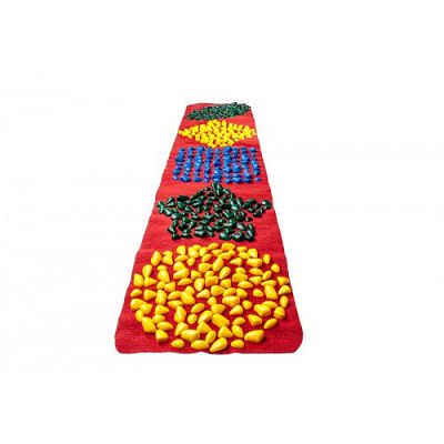 Массажный коврик с цветными камнями детский развивающий 200 х 40 см ― "Vgik - Вжик, магазин полезных вещей."