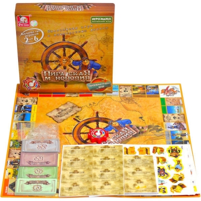 Детская экономическая игра "Пиратская монополия" ― "Vgik - Вжик, магазин полезных вещей."
