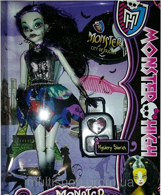 Кукла Монстр Хай 2 ― "Vgik - Вжик, магазин полезных вещей."