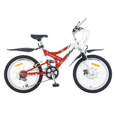 Велосипед 20 дюймов Sensor FR (Красно-белый) ― "Vgik - Вжик, магазин полезных вещей."