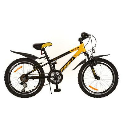 Велосипед 20 дюймов Union (Желто-черный) ― "Vgik - Вжик, магазин полезных вещей."
