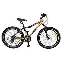 Велосипед 24 дюймов Liners (Черно-золотой)