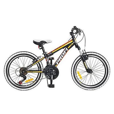 Велосипед 20 дюймов  (Оранжево-черный) ― "Vgik - Вжик, магазин полезных вещей."