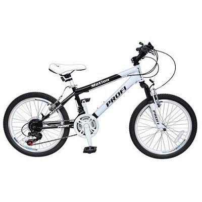 Велосипед 20 дюймов Motion Profi (Черно-белый) ― "Vgik - Вжик, магазин полезных вещей."