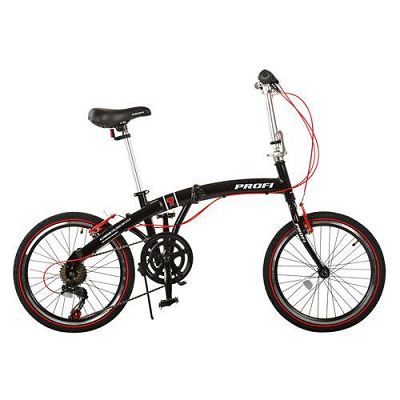 Велосипед 20 дюймов Profi (Складной черный) ― "Vgik - Вжик, магазин полезных вещей."