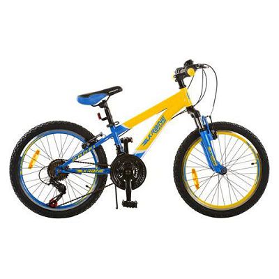 Велосипед 20 дюймов Ukraine Style Profi (Желто-синий) ― "Vgik - Вжик, магазин полезных вещей."