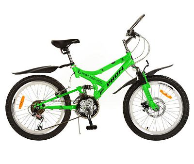 Велосипед 20 дюймов  Profi (Салатовый) ― "Vgik - Вжик, магазин полезных вещей."