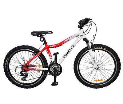 Велосипед 24 дюймов Liners (Бело-красный) ― "Vgik - Вжик, магазин полезных вещей."