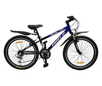 Велосипед 24 дюймов Mode Profi (Черно-синий)