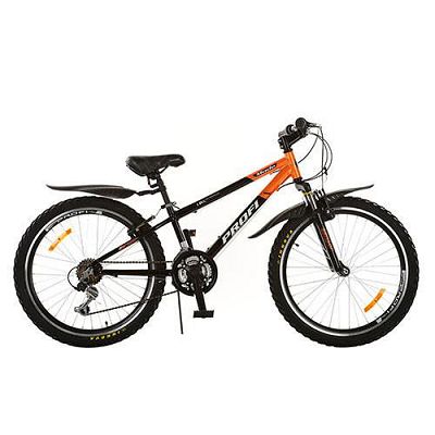 Велосипед 24 дюймов Profi Mode (Оранжево-черный) ― "Vgik - Вжик, магазин полезных вещей."