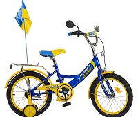 Велосипед Profi F1 детский 16 (Сине-голубой)