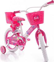 Велосипед детский 12 дюймов "Барби"