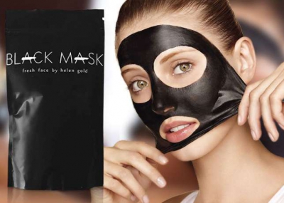 Маска для лица Black Mask by Helen Gold, 100 г. ― "Vgik - Вжик, магазин полезных вещей."