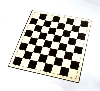 Доска для игры в шашки и шахматы (картон) 33 х 33 см ― "Vgik - Вжик, магазин полезных вещей."