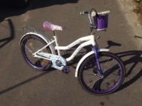 Велосипед Profy Violet детский для девочки 16 