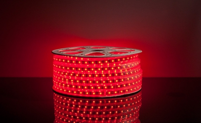 Новогодняя гирлянда Led лента  5050 красные диоды бухта 100m ― "Vgik - Вжик, магазин полезных вещей."