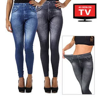 Корректирующие брюки Slim` N Lift Caresse Jeans ― "Vgik - Вжик, магазин полезных вещей."