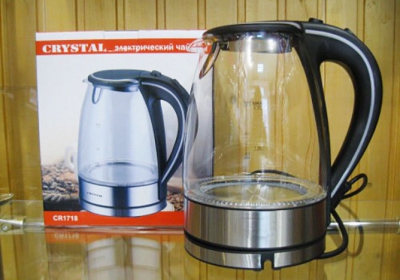 Электрический чайник CR-1718 1,7 Л Crystal ― "Vgik - Вжик, магазин полезных вещей."