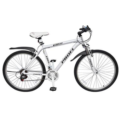 Велосипед 26 дюймов Elite Белый ― "Vgik - Вжик, магазин полезных вещей."