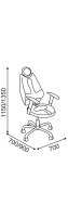 Ортопедическое кресло KULIK-SYSTEM TRIO