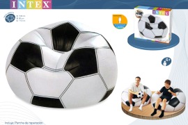 Intex 68557 интекс Кресло Футбольный мяч (108х110х66см) ― "Vgik - Вжик, магазин полезных вещей."