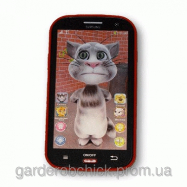 Интерактивный детский телефон "Кот Том" ― "Vgik - Вжик, магазин полезных вещей."