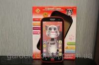 Интерактивный детский телефон "Кот Том"