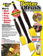 Набор кондитерских силиконовых кистей Better Brush