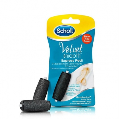 Scholl Velvet Smooth Ролики для шоли (Комплект 2 шт.) ― "Vgik - Вжик, магазин полезных вещей."