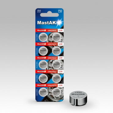 Часовая алкалиновая батарейка G13 Mastak ― "Vgik - Вжик, магазин полезных вещей."
