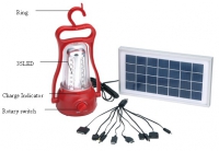 Светодиодная лампа с аккумулятором Yajia YJ-5833, 35LED, солн. батарея (power bank)