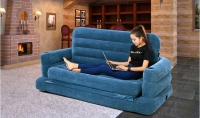 Intex 68566 интекс Надувной диван-трансформер 5-в-1(193x231x71см)
