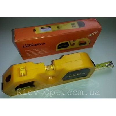 Лазерный уровень Laser Level Pro со встроенной рулеткой 2,0 м ― "Vgik - Вжик, магазин полезных вещей."