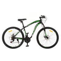 Велосипед 27,5д Profi (Cалатово-черный)