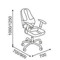 Ортопедическое кресло KULIK-SYSTEM CLASSIC Universal line