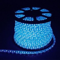 Новогодняя гирлянда Led лента синие диоды бухта 100m
