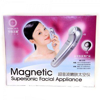 Массажер для омоложения лица Magnetic supersonic facial appliance ― "Vgik - Вжик, магазин полезных вещей."