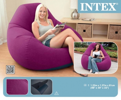 Intex 68584 интекс велюр-кресло ― "Vgik - Вжик, магазин полезных вещей."