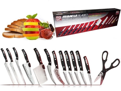 Набор кухонных ножей Мibacle blade ― "Vgik - Вжик, магазин полезных вещей."