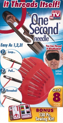One Second Needle: забудьте о сложностях при вдевании нитки в иголку! ― "Vgik - Вжик, магазин полезных вещей."